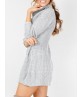 Sexy Turtleneck Long Sleeve Sweater Casual Dress